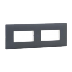 Legrand Mylinc Matt grey plate 6 module
