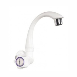 Watertec M Series Angular Wall Sink Tap Short Spout