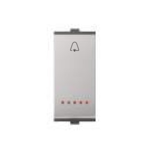 Goldmedal Nixon Bell Push Switch with LED Indicator White