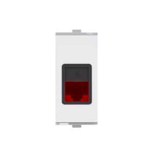 Goldmedal Nixon Telephone Jack RJ 11 White