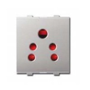 Goldmedal Nixon 6A Universal Socket 2M White