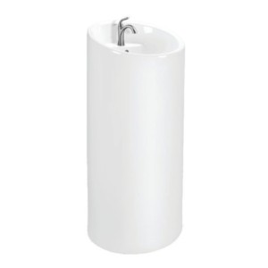 Somany Nordic 462x477x971mm Floor Mounted One Piece Full Pedestal Basin