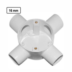 Ocean 16mm Junction Box 4 way