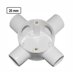 Ocean 20mm Junction Box 4 way