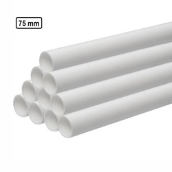 Ocean Drainage Pipe 75mm White