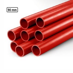 Ocean Drainage Pipe 90mm Brick Red