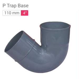 Star SWR Drainage P Trap Base 110mm 4inch