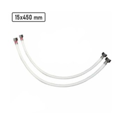 Watertec Geyser Connection Metal Braided Hose 15x450mm