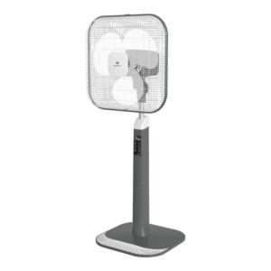 Havells Aindrila Standard 400mm Grey White Pedestal Fan