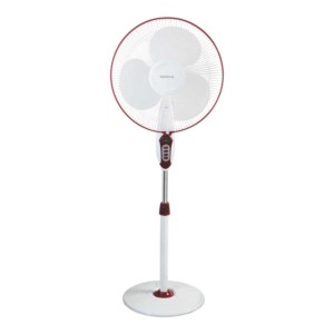Havells Sprint LED remote 400mm Red Pedestal Fan