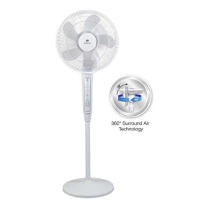 Havells Tourner 400mm White Pedestal Fan