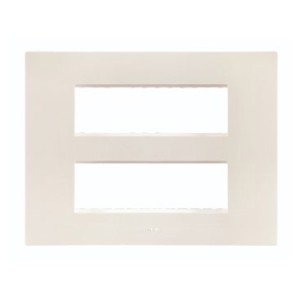 Legrand Lyncus Classic white plate + frame 12 M White