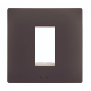 Legrand Lyncus Chic grey plate + frame 1 M