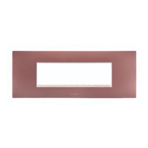 Legrand Lyncus Alu sun set plate + frame 6 M White