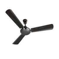 Luker Khufu Luxury Ceiling Fan Black Nickel