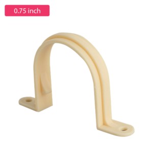 Krishi CPVC Plastic Clamp 0.75inch