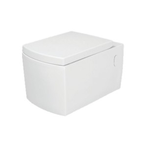 Somany Plazma 390x600x370mm Wall Hung Water Closet With UF Seat Cover