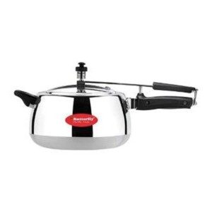 Butterfly Pearl Plus ILC 5L Aluminium Pressure Cooker
