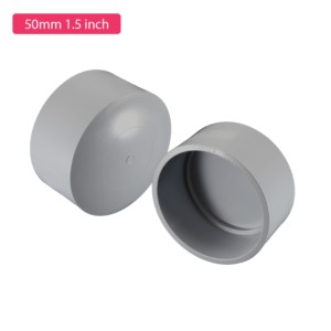 Krishi Leadfree PVC End Cap 50mm 1.5inch