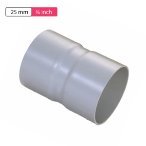 Krishi Leadfree PVC Fabricated Coupler 25mm 0.75inch