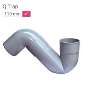 Star SWR Drainage Q Trap 110mm 4inch