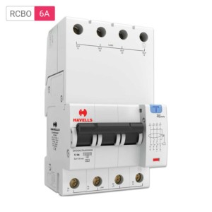 Havells RCBO A Type TPN 30mA 6A