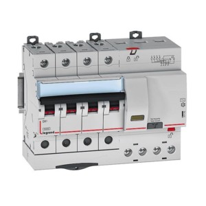 Legrand DX3 RCBO 25A 100mA Four Pole 415V , AC Type
