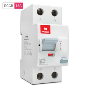 Havells RCCB A Type DP 16A 100mA