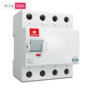 Havells Higher Rating FP RCCB 80A 300mA