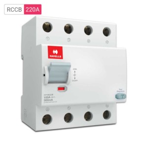 Havells Higher Rating FP RCCB 100A 300mA
