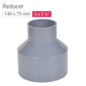 Star PVC Reducer 140x75mm 5x2.50inch