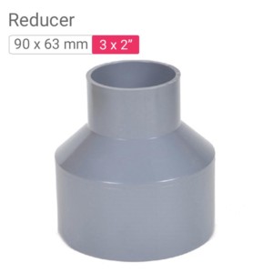Star PVC Reducer 90x63mm 3x2inch