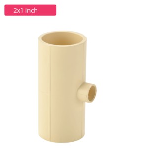 Krishi CPVC Reducer Tee 2x1inch