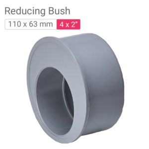 Star PVC Reducing Bush 110x63mm 4x2inch