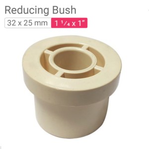 Star PVC Reducing Bush 32x25mm 1x.75inch