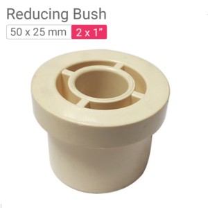 Star PVC Reducing Bush 50x25mm 1.50x.75inch