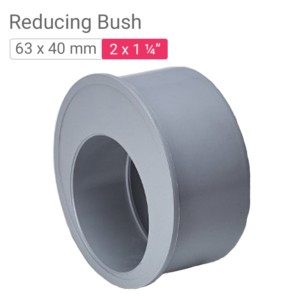 Star PVC Reducing Bush 63x40mm 2x1.25inch
