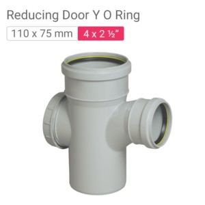 Star SWR Drainage Reducing Door Y O Ring 110x75mm 4x2.50inch