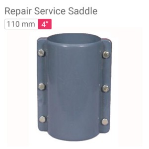 Star PVC Repair Service Saddle 110mm 4inch