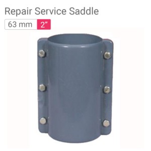 Star PVC Repair Service Saddle 63mm 2inch