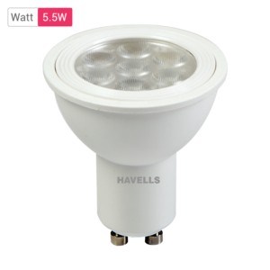 Havells LED Adore 5.5W Lamp 3000 K GU10