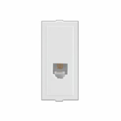 Rolta Telephone Jack Glossy White