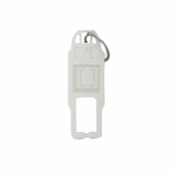 Rolta Key Tag Glossy White