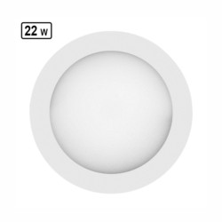Rolta Mars 22W 2200Lm 8x8inch Round LED Panel Light