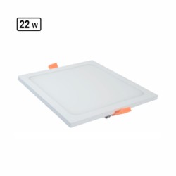 Rolta Jupiter 22W 2200Lm 6x6inch Square Rimless LED Panel Light
