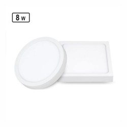 Rolta Jupiter 8W 800Lm Round Rimless LED Square Light