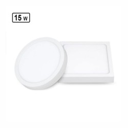 Rolta Jupiter 15W 1500Lm Round Rimless LED Square Light