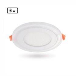 Rolta Venus 6W+3W 810Lm 4x4inch Round Double Color LED Panel Light