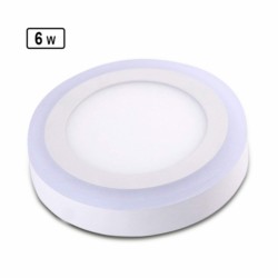 Rolta Venus 6W+3W 810Lm 4x4inch Round Double Color LED Surface Light