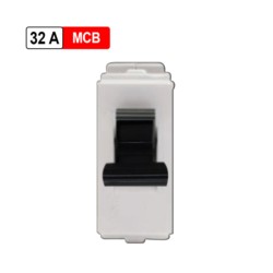 Rolta 32A Single Pole Modular MCB Space Grey